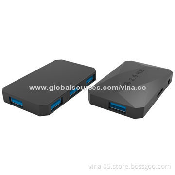 USB3.0 Hubs, 4 Ports, OEM/ODM Orders Available